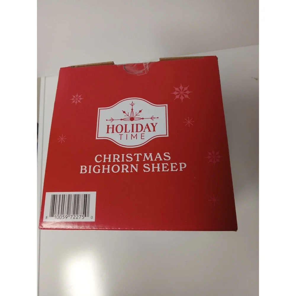 Holiday Time Christmas Bighorn Sheep Airblown Yard Inflatable 48